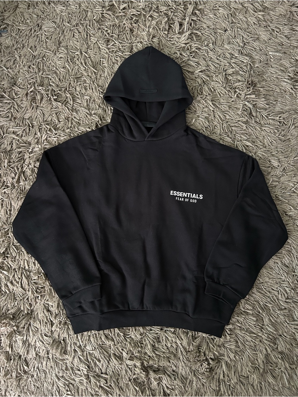 Essentials Fear Of God FW24 Black Hoodie